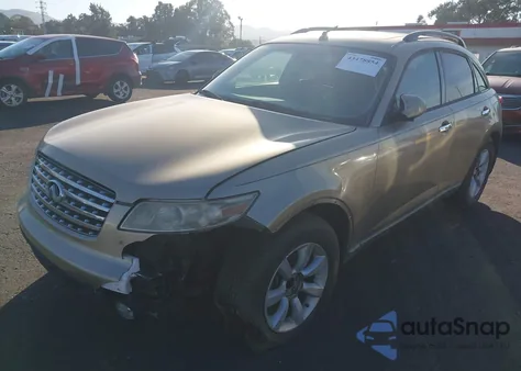 2004 Infiniti Fx35 из США, поврежденный, VIN JNRAS08W64X225978